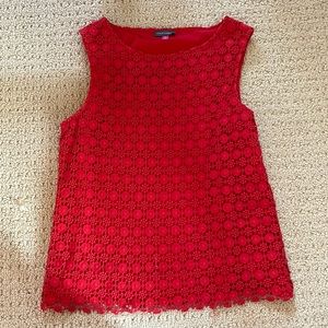 Vince Camuto Ladies Sleeveless Red Top